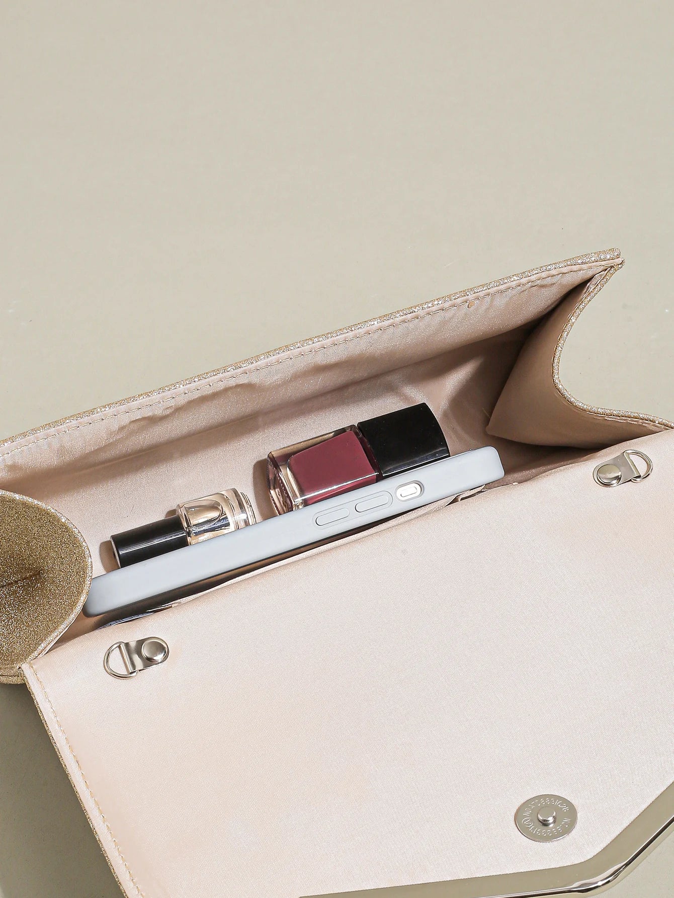 Glitter Envelope Evening Clutch