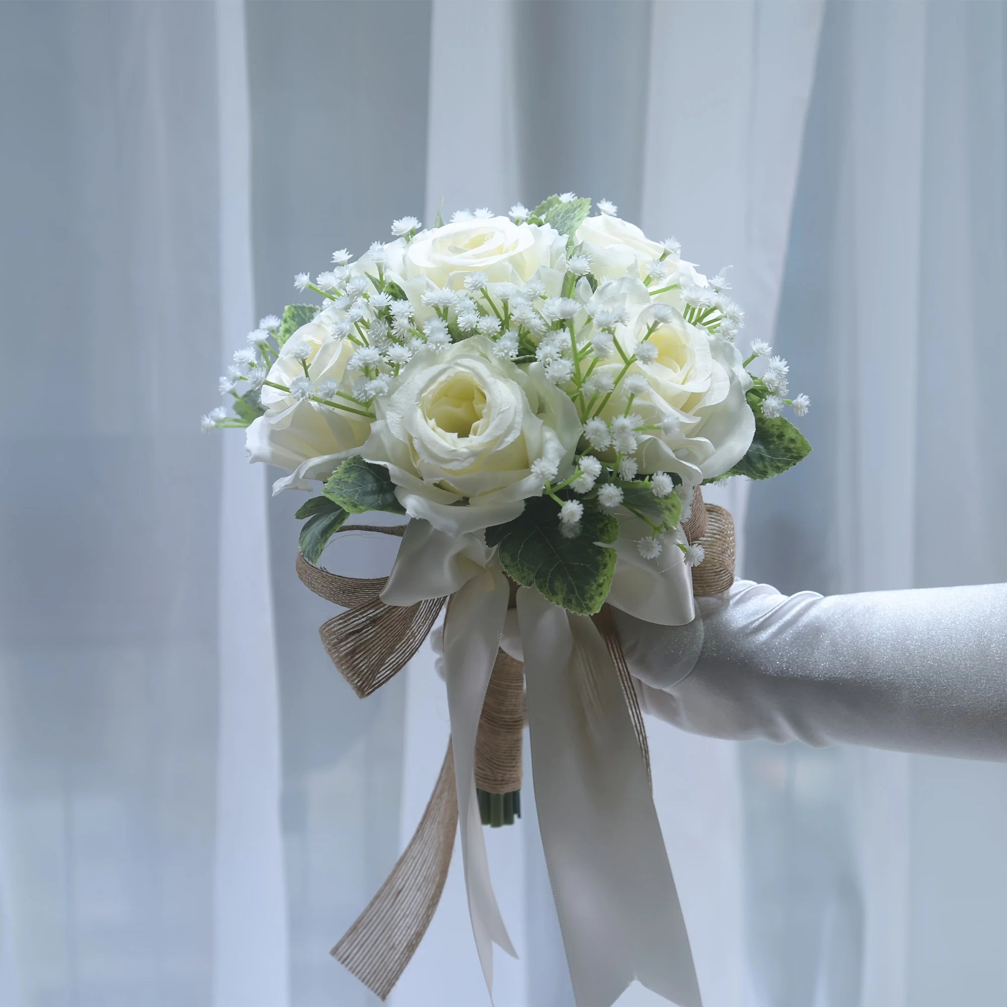 Bridal Bouquet Wedding Bouquets For Bride Flower Bouquets Marriage Wedding Bouquet For Bride Rose Bouquet Bridal Holding Flower