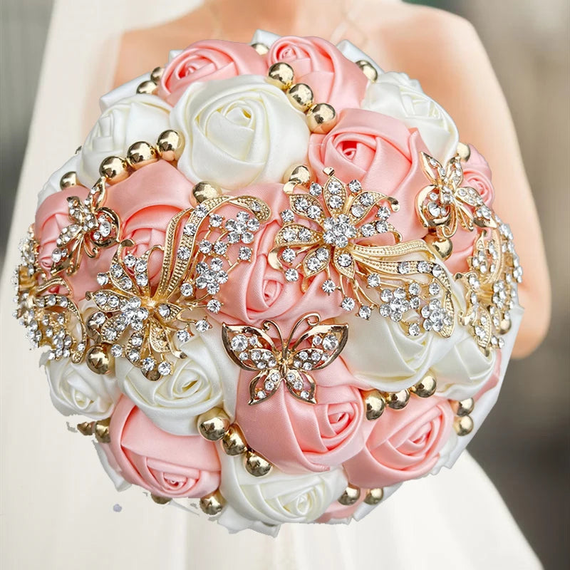 Pink Wedding Bouquet Bridesmaid Bridesmaid Holding Flowers