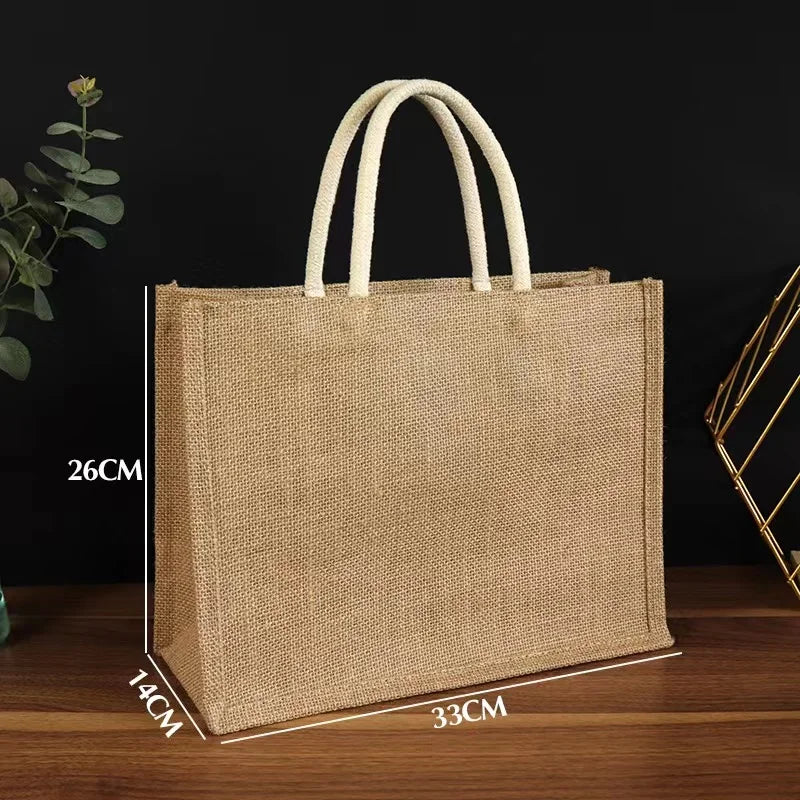 Personalized Bridesmaid Jute Tote Bags with Scarf Party Retro Beach Bag Bachelorette Gifts Girlfriend Gift for Her