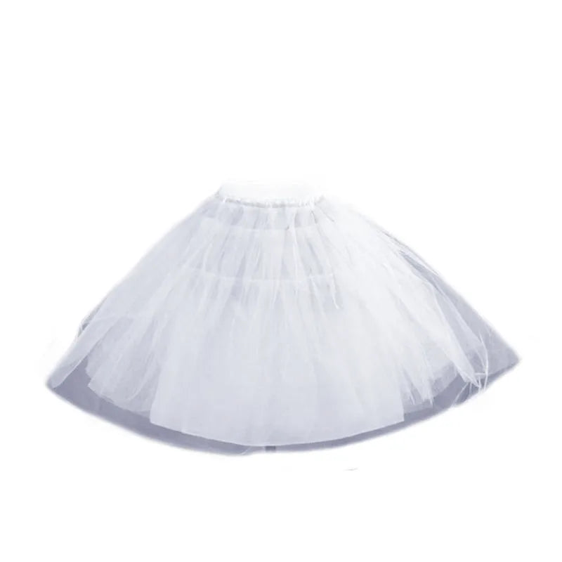 New Girls Summer Skirt Petticoat Baby Girls Toddler Christmas Princess Birthday Party Kids For Girls Children Clothing Vestidos