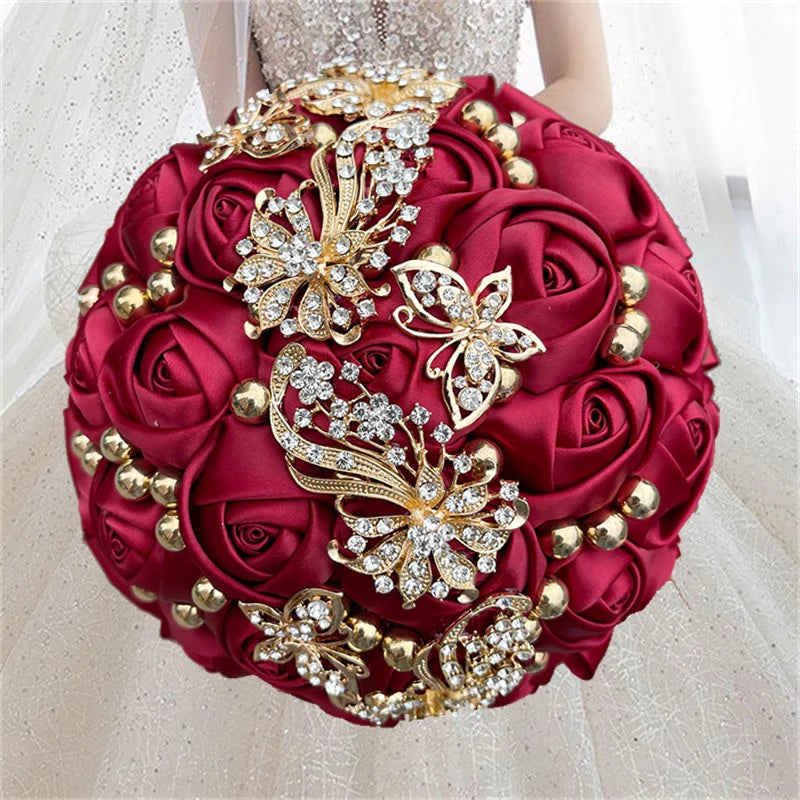 Pink Wedding Bouquet Bridesmaid Bridesmaid Holding Flowers