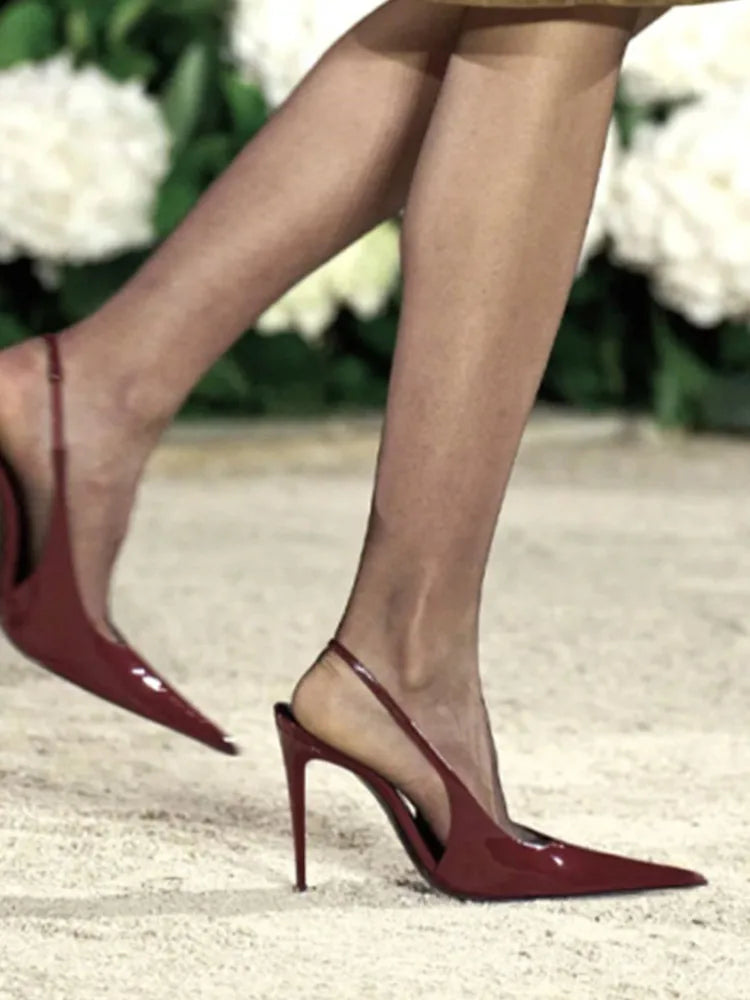 Women's Summer New Pointed Stiletto Sandals Fashionable and Sexy Party Wedding Women's High Heel Sandals