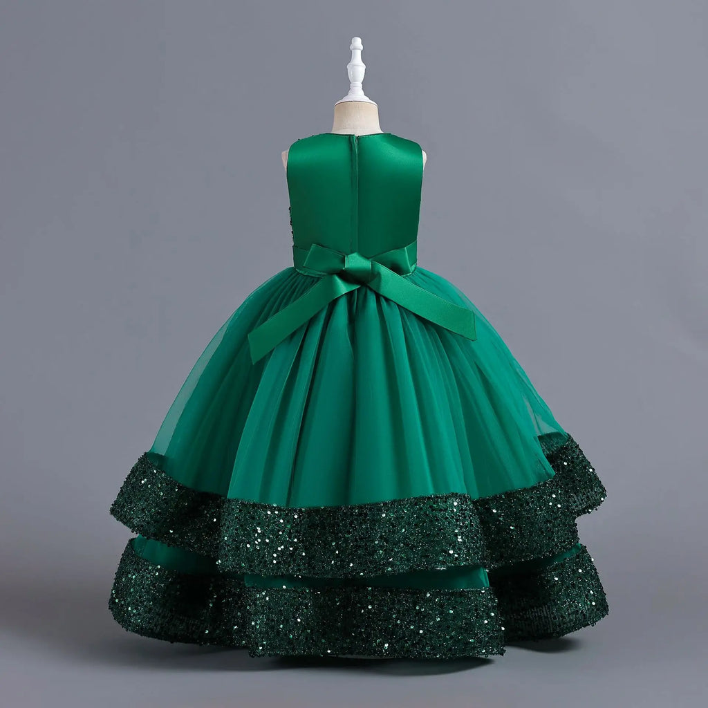Butterfly Lace Communion & Flower Girl Dress