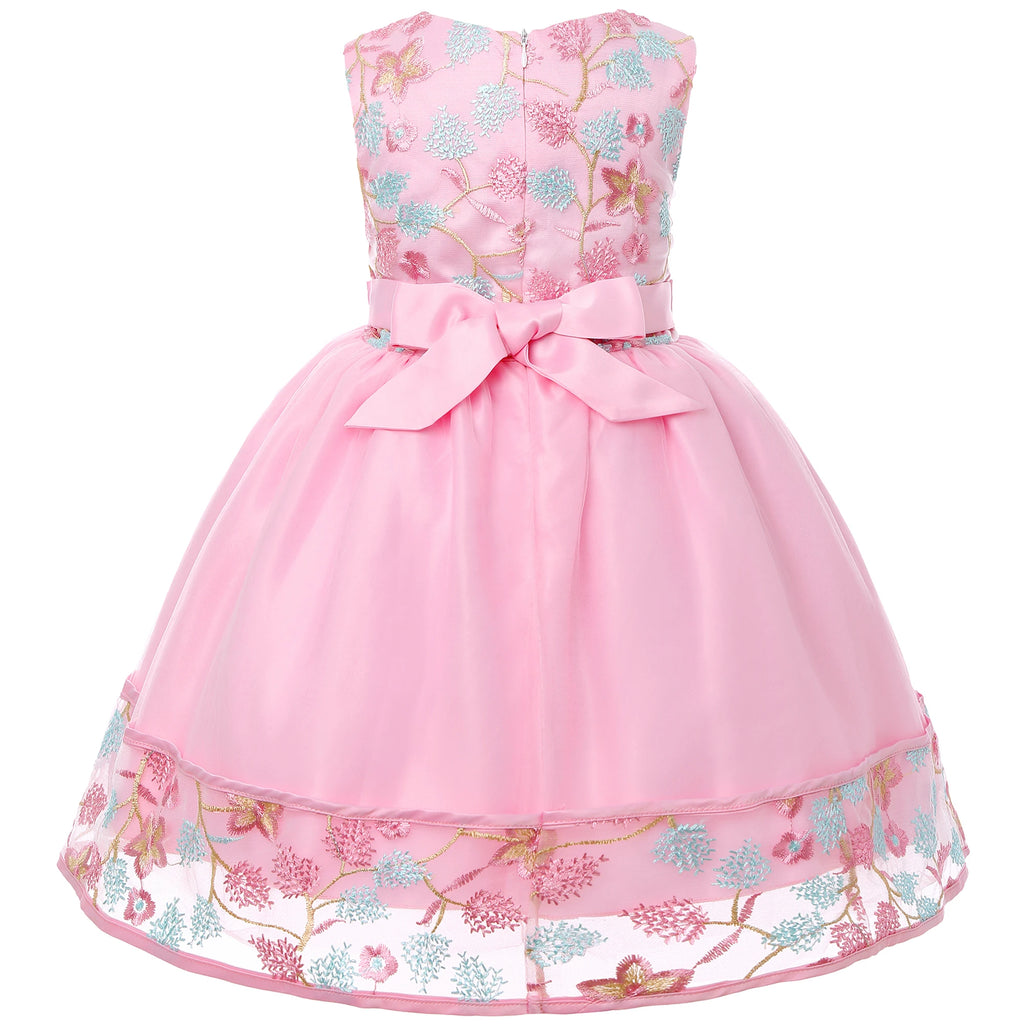 Embroidered Lace Princess Party Dress