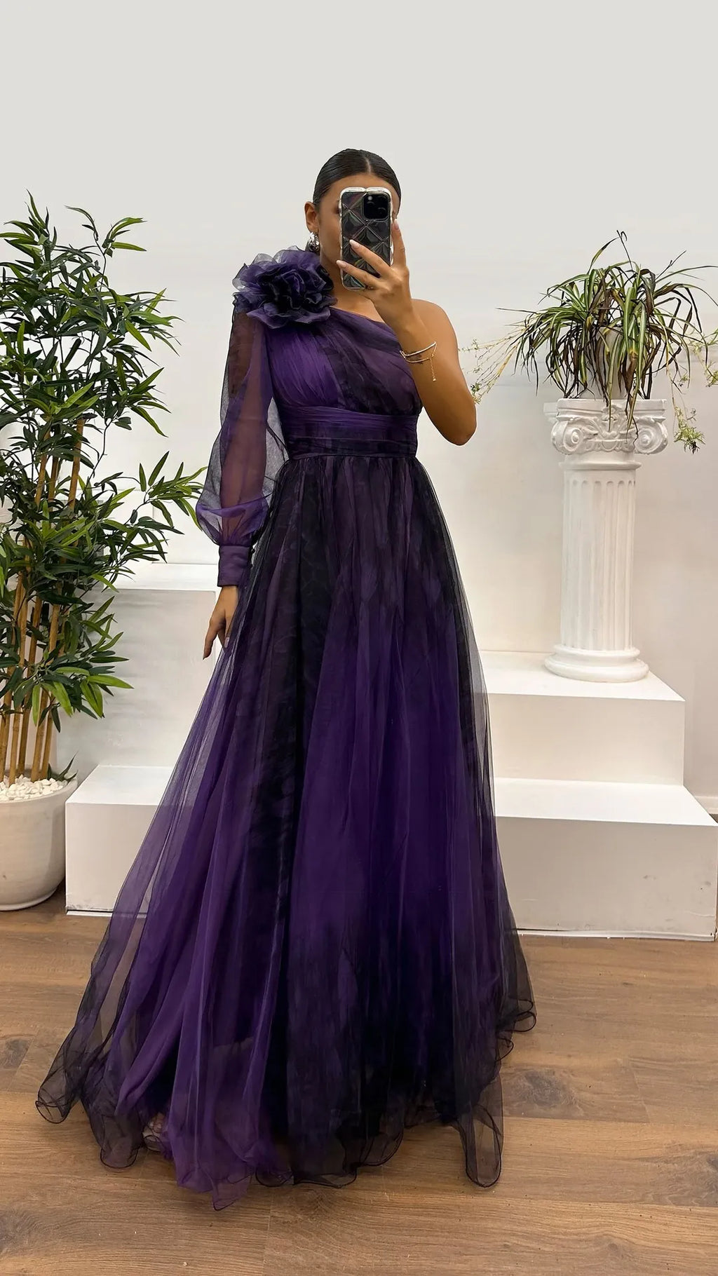 Women's Wedding Dress Spring Autumn New Sexy Off-shoulder Mesh Print Slit Casual Loose Party Prom Dresses For Women Robe Femal