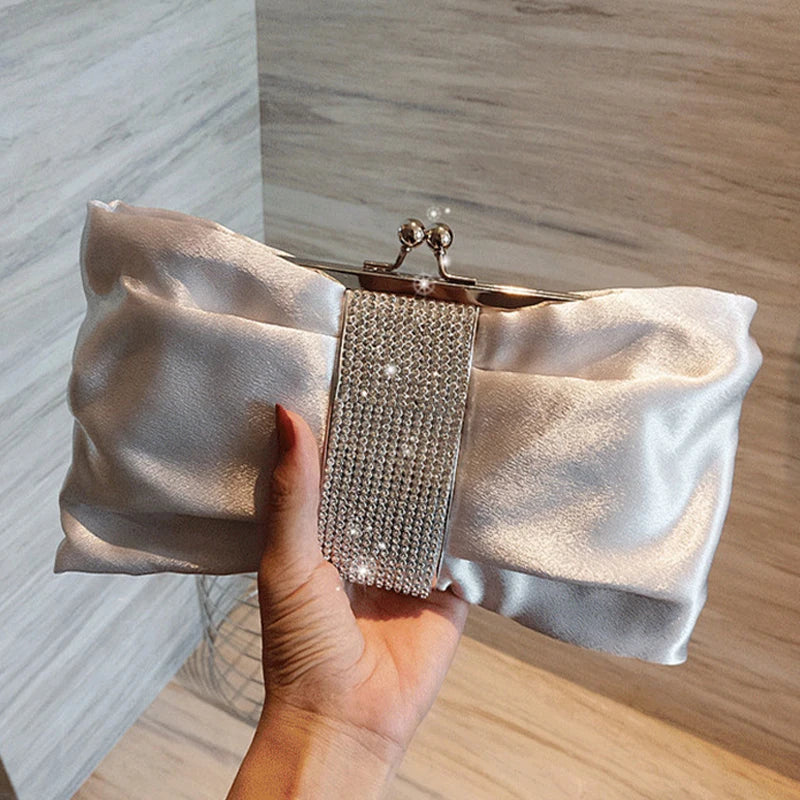 Crystal Butterfly Dinner Clutch