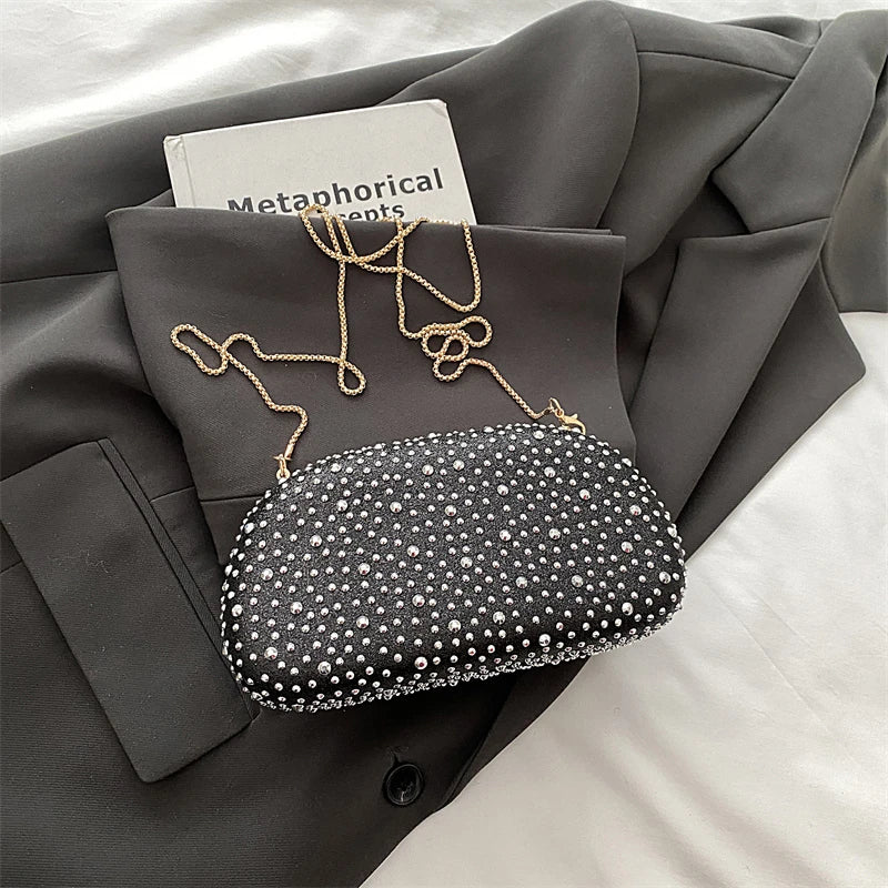 Red Wedding Evening Clutch Bag For Women Luxury Silver Gold Fashinon Party Purse And Handbag Trend Lady Lipstick Crossbody Bag