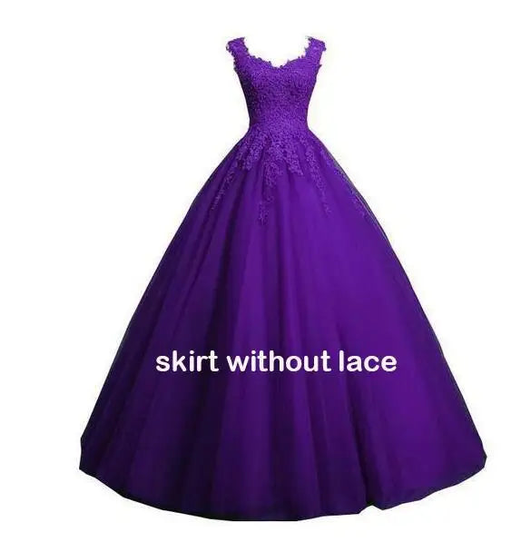 Sweetheart Lace Ball Gown in Colour
