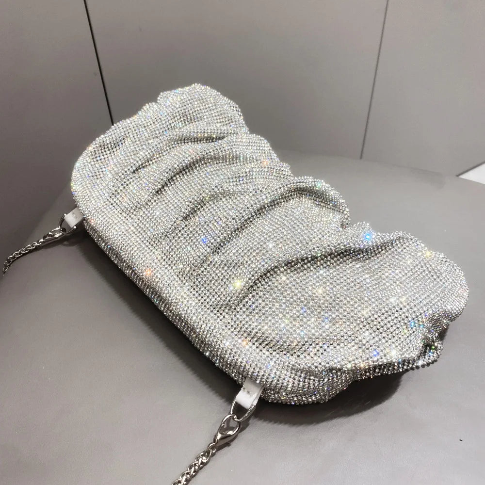 Rhinestone Crystal Evening Clutch