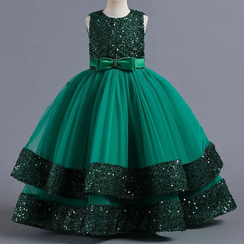 Butterfly Lace Communion & Flower Girl Dress