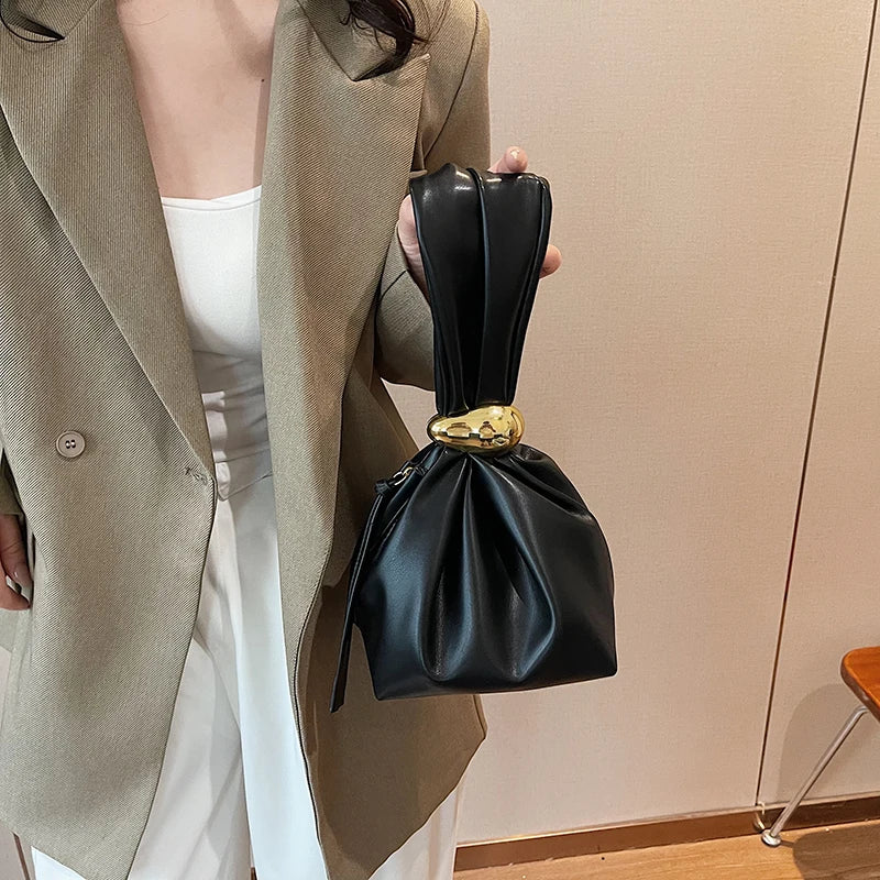 Elegant PU Leather Evening Bag