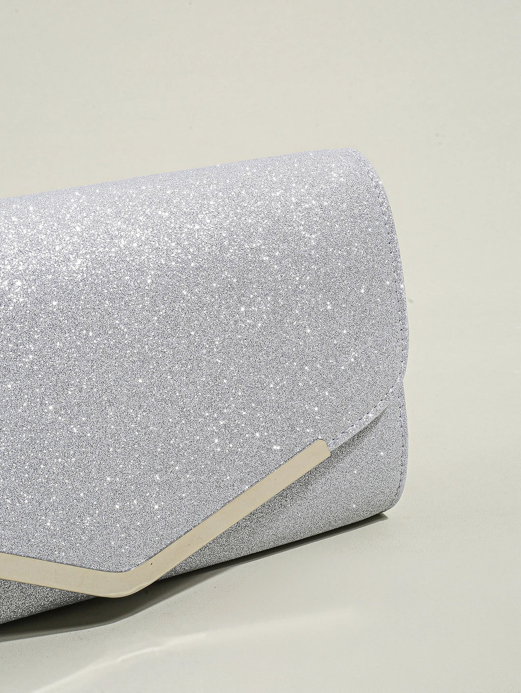 Glitter Envelope Evening Clutch