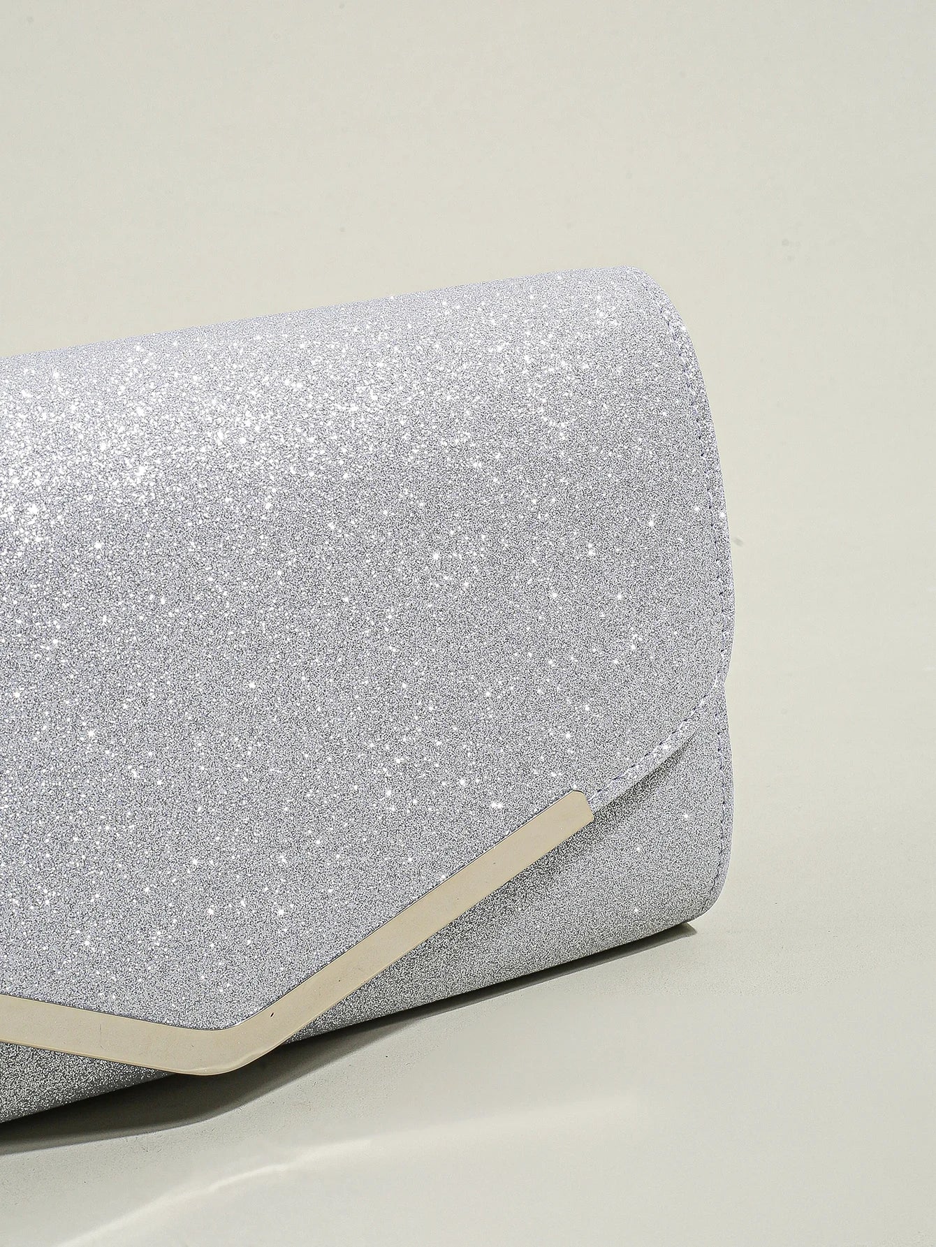 Glitter Envelope Evening Clutch