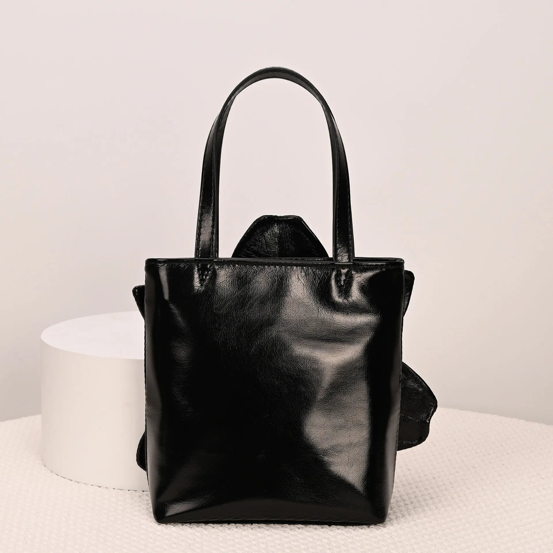 3D Floral Soft PU Leather Women Bucket Handbag Wedding Purse Dress Party Evening Bridal Clutch Bag