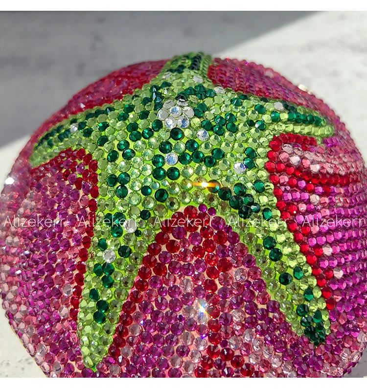 Rose-Shaped Flower Evening Clutch