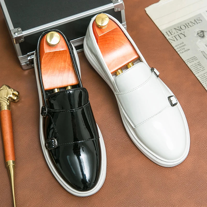 2026 British Style Shoes Style Men's Casual Shoes Business Dating Party Formal Shoes Fashion Trends Men Breathable Comfort Shoes