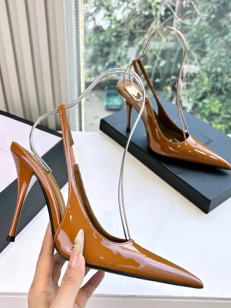 Women's Summer New Pointed Stiletto Sandals Fashionable and Sexy Party Wedding Women's High Heel Sandals