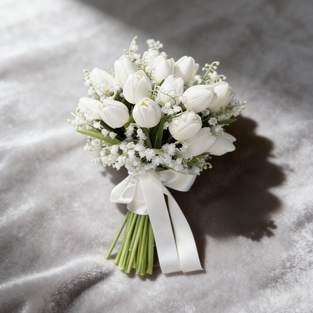 Calla Lily Bridal Bridesmaids Bouquets, Wedding Photography Prop Calla Lily Wedding Bouquet,Calla Lily faux Wedding Bouquet