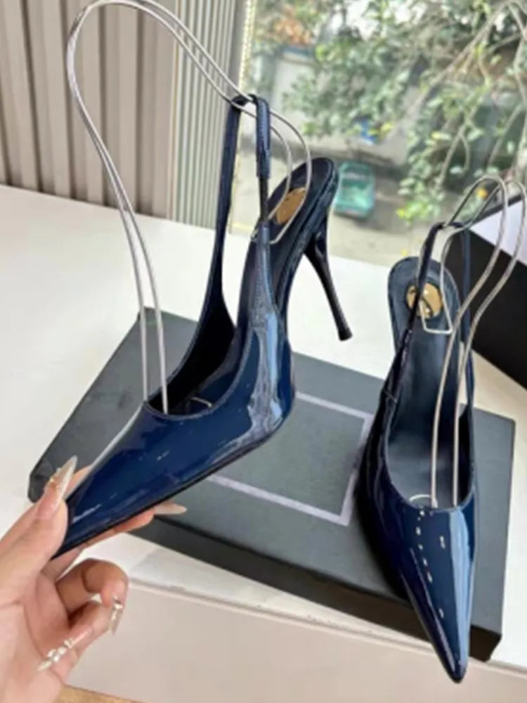 Women's Summer New Pointed Stiletto Sandals Fashionable and Sexy Party Wedding Women's High Heel Sandals