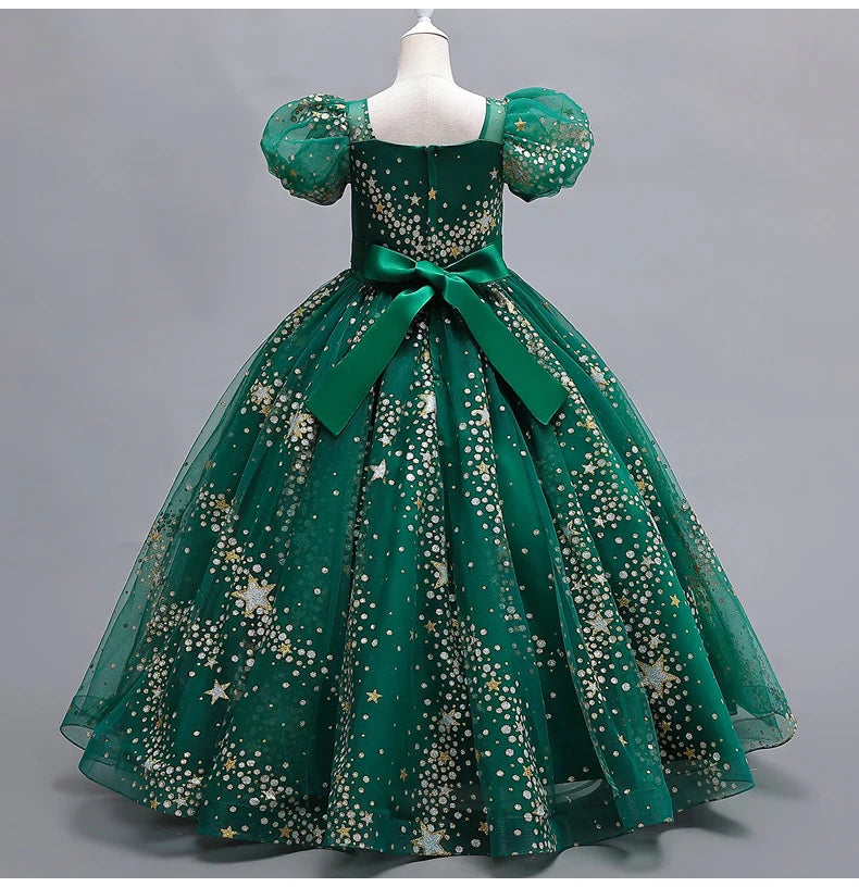Mesh Princess Pageant Dress