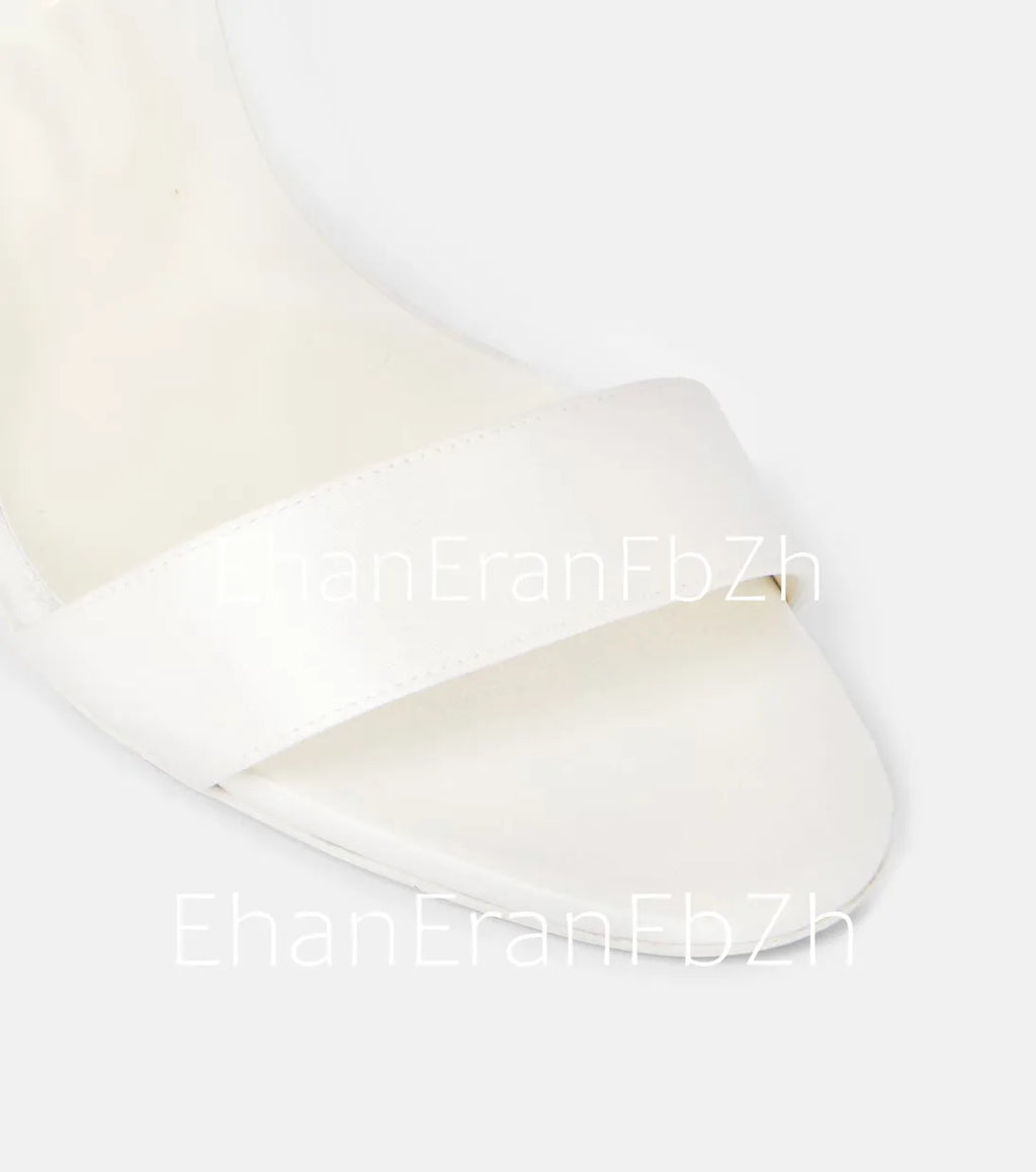 Ankle-Strap Wedding Sandals