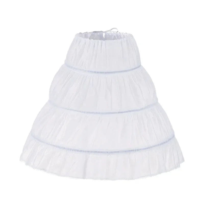 New Girls Summer Skirt Petticoat Baby Girls Toddler Christmas Princess Birthday Party Kids For Girls Children Clothing Vestidos