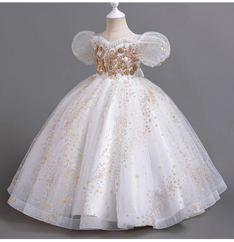 Mesh Princess Pageant Dress