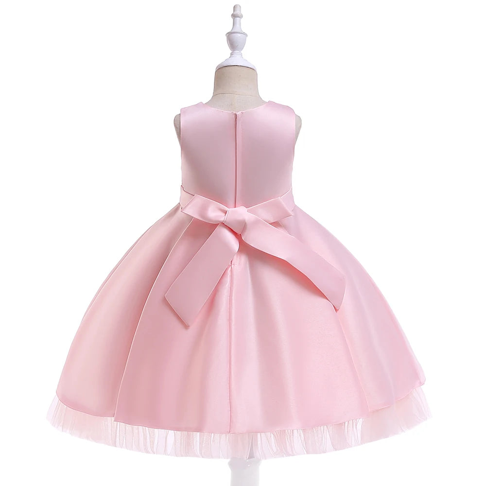 Embroidered Pageant Party Dress