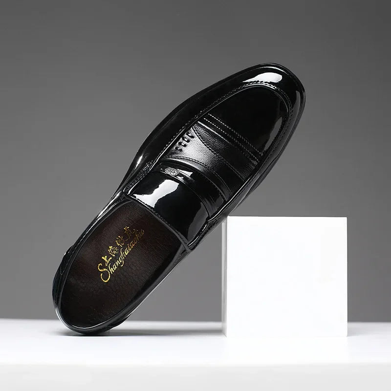 Oxford Shoes for Men Dress Shoes  Formal Shoes Fashion Round Toe Business Wedding  Dress  Men Designer  Loafers