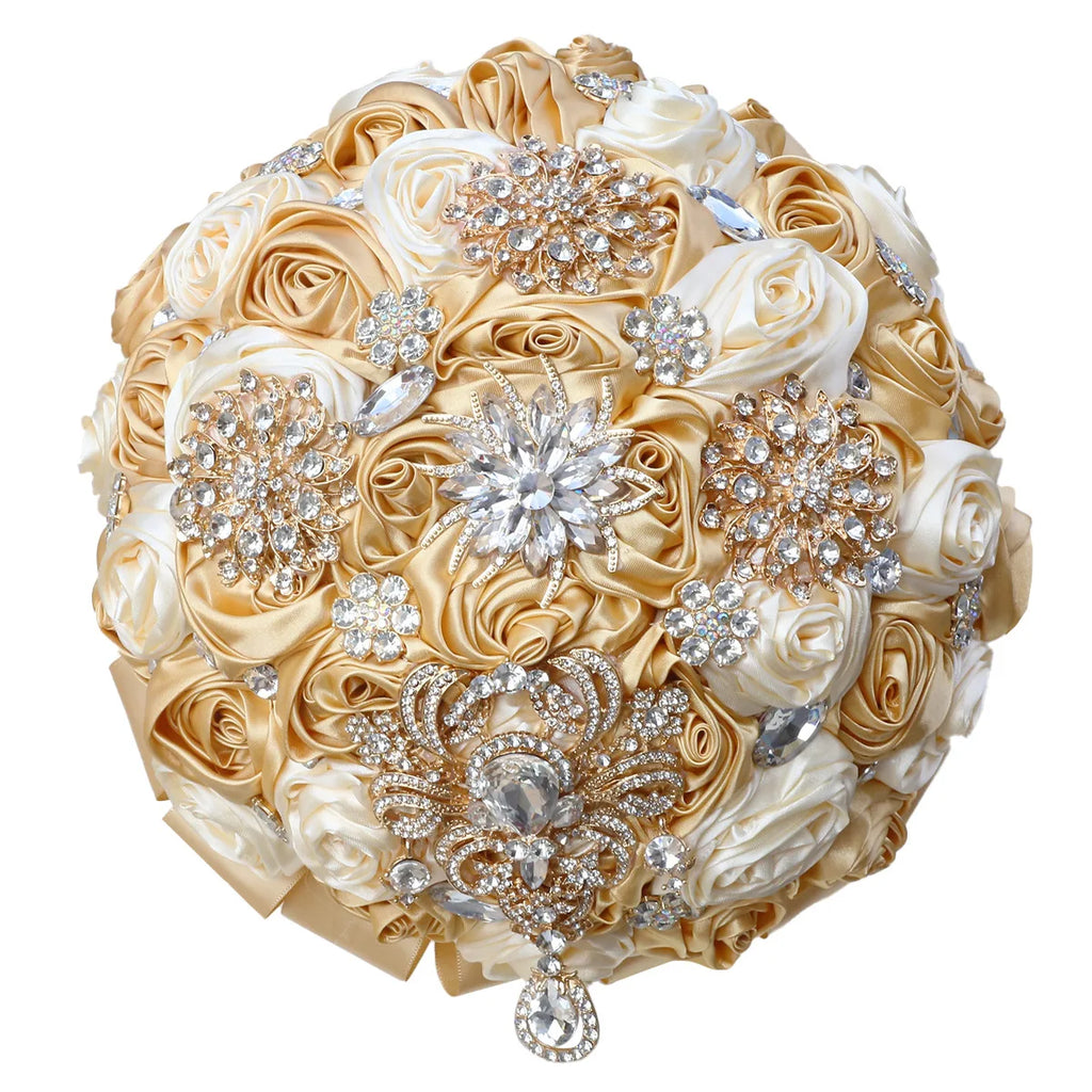 Gold Wedding Bouquet Bridal Bouquet