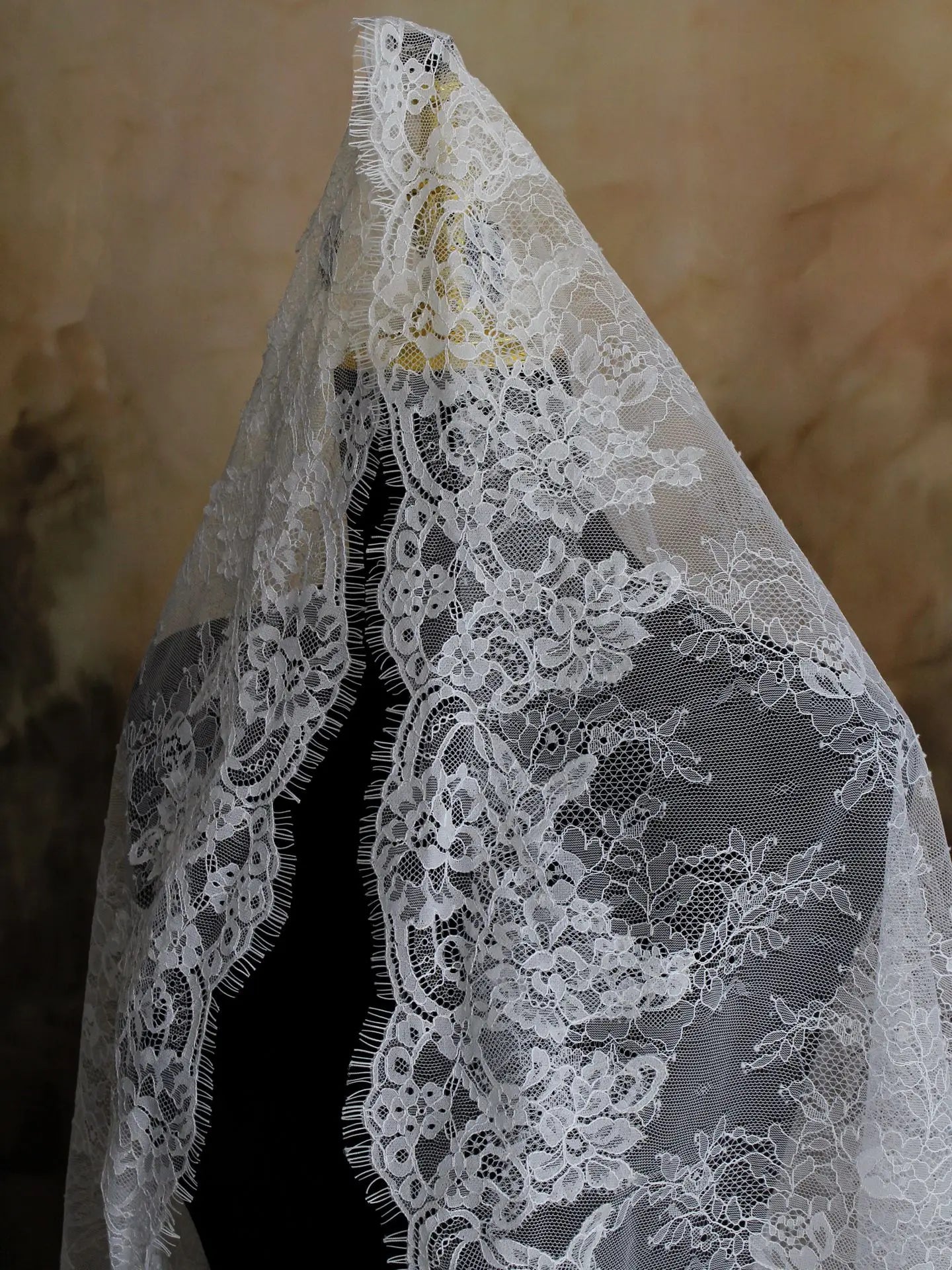 High Quality Wedding Veil Lace Bridal Veils  Short Lace Veils 0.9m*1.5m  Fairy Style Veils L&P DQL Studio