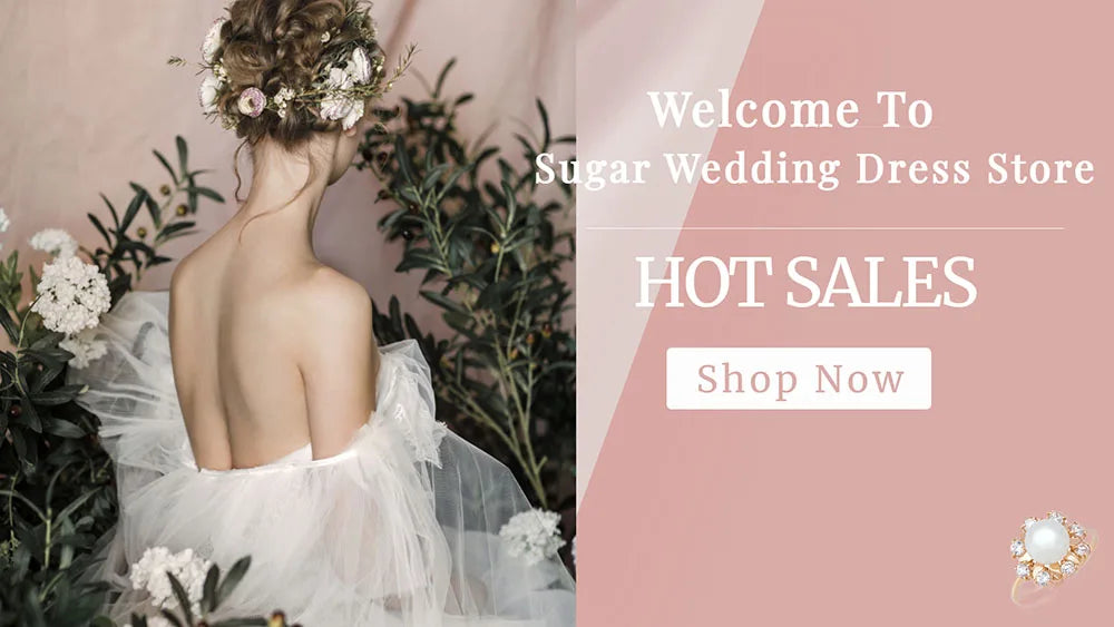 Two-Piece Wedding Dress with Detachable Skirt