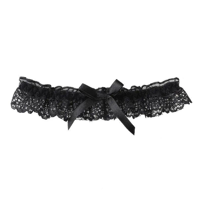 Bow Lace Bridal Toss Garter