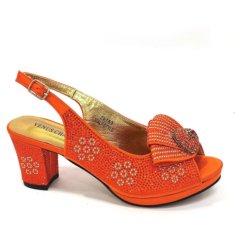 Diamond Wedding Shoe & Bag Set