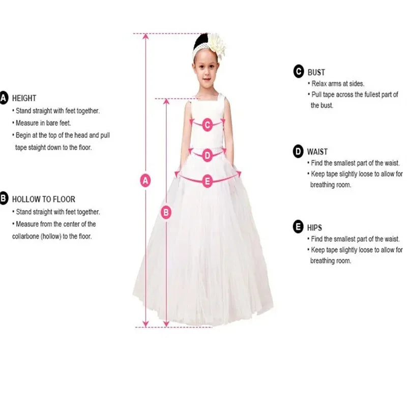 Crystal Lace Flower Girl Dress