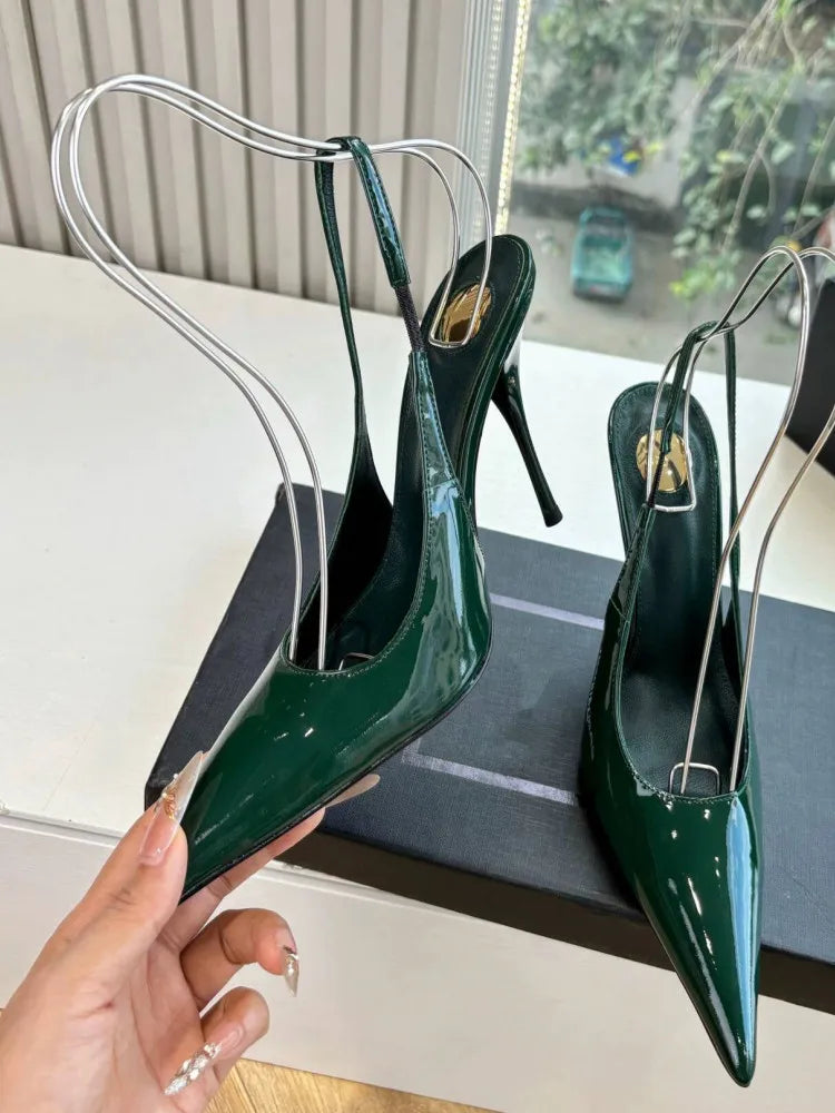 Women's Summer New Pointed Stiletto Sandals Fashionable and Sexy Party Wedding Women's High Heel Sandals