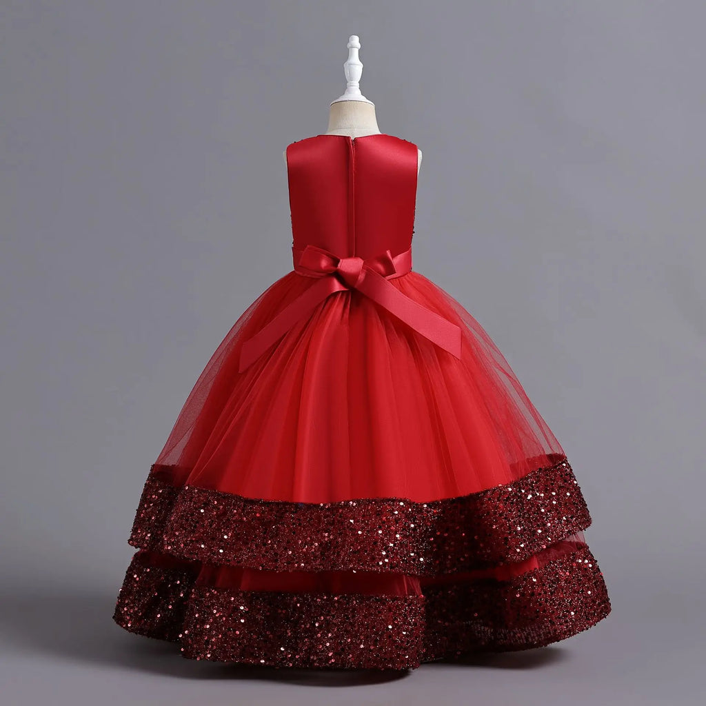 Butterfly Lace Communion & Flower Girl Dress