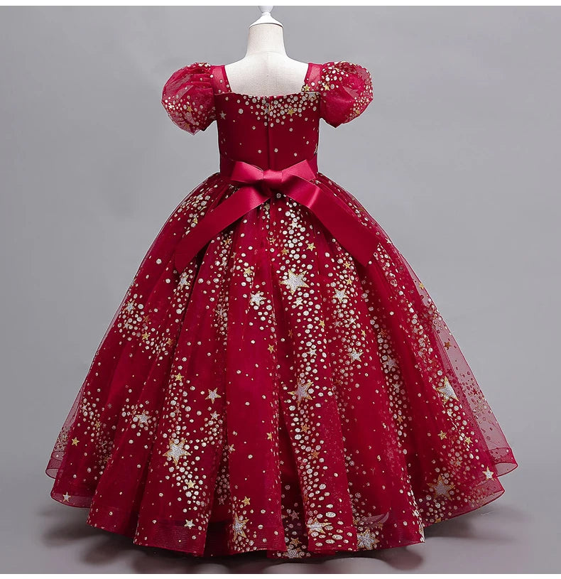 Mesh Princess Pageant Dress