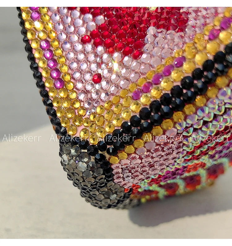 Butterfly Crystal Evening Clutch