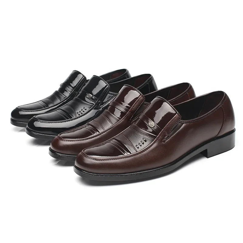 Oxford Shoes for Men Dress Shoes  Formal Shoes Fashion Round Toe Business Wedding  Dress  Men Designer  Loafers