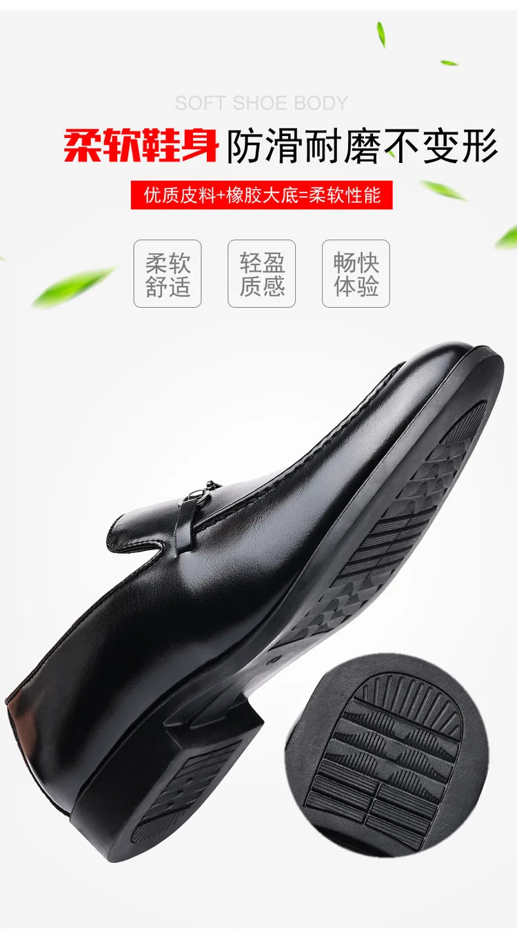 Office Shoes Men Classic Loafers Men Formal Shoes Brand Dress Shoes Men Elegant Sepatu Slip on Pria Zapatos De Hombre Ayakkabi