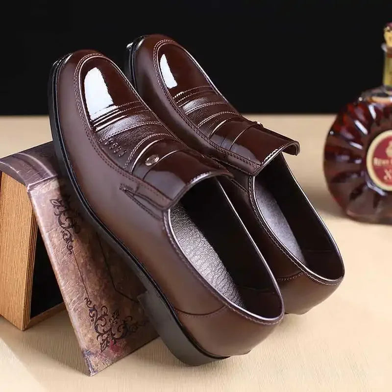 Oxford Shoes for Men Dress Shoes  Formal Shoes Fashion Round Toe Business Wedding  Dress  Men Designer  Loafers