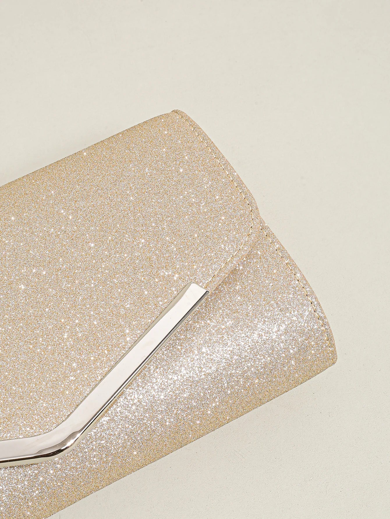 Glitter Envelope Evening Clutch