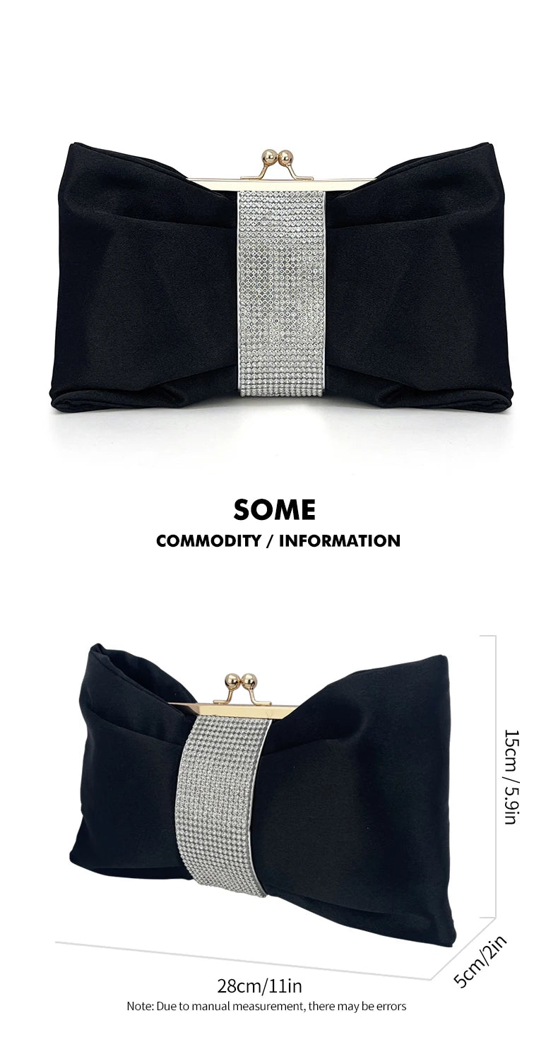Crystal Butterfly Dinner Clutch