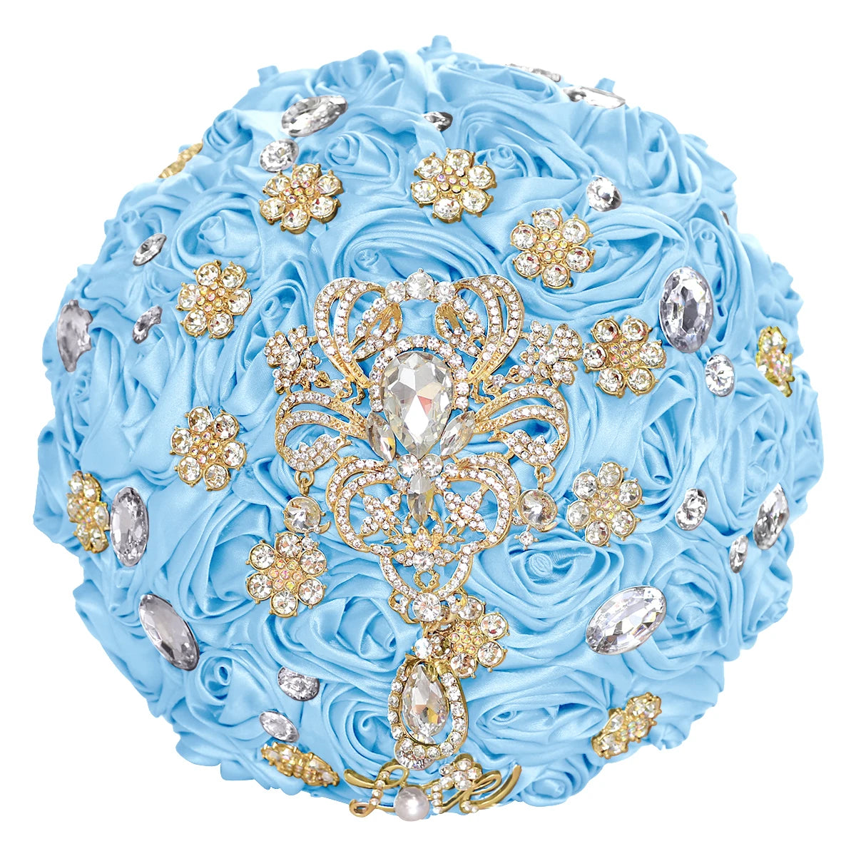 Light Blue Wedding Bouquet