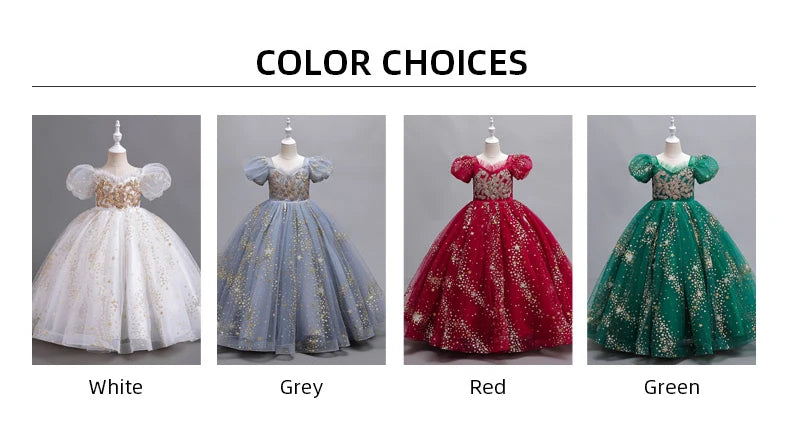 Mesh Princess Pageant Dress