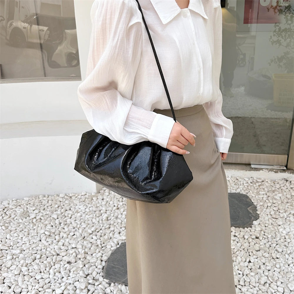 Golden Crossbody Evening Clutch
