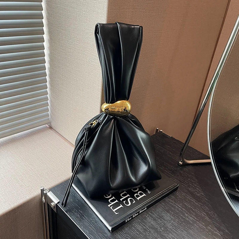 Elegant PU Leather Evening Bag