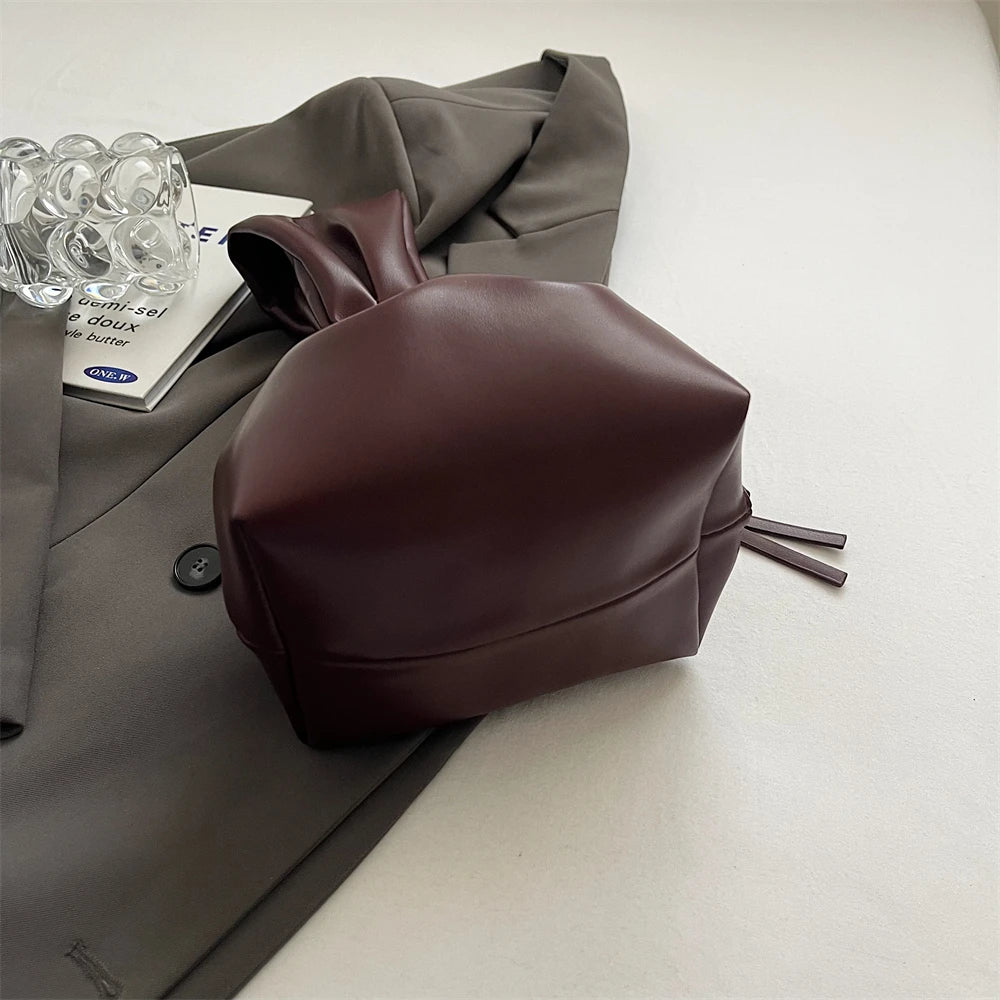 Elegant PU Leather Evening Bag